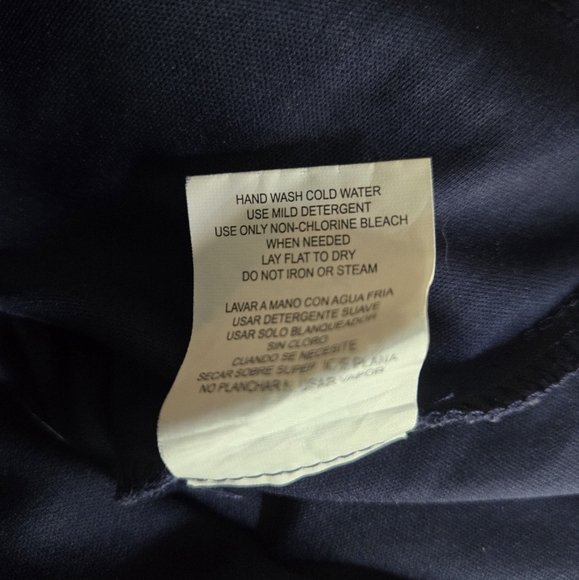 Speechless Blue and Cream Sleeveless Scoop Neck Mini Dress Size 11 - Picture 5 of 5